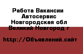 Работа Вакансии - Автосервис. Новгородская обл.,Великий Новгород г.